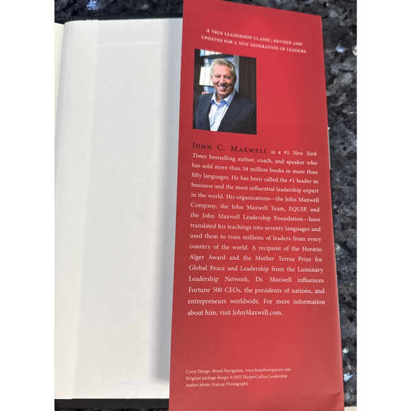 21 Irrefutable Laws of Leadership by John C Maxwell 25th Anniversary Edition - Picture 4 of 6